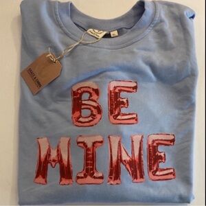 🟢 3/$30 Grace & Emma BE MINE long sleeve t-shirt NEW balloon letters